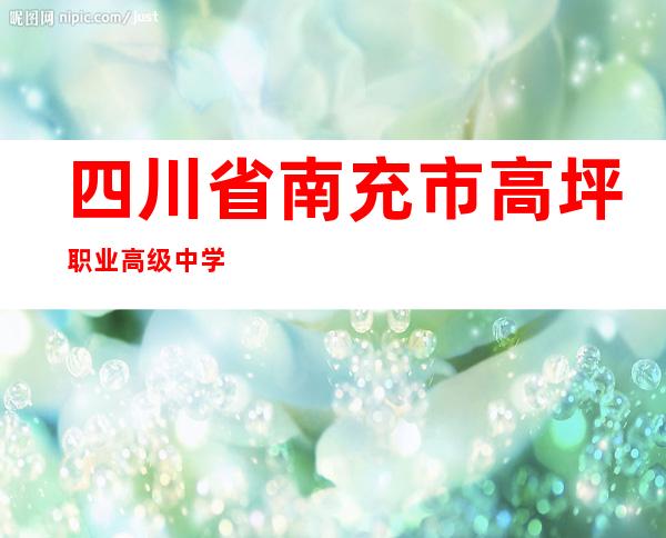 四川省南充市高坪职业高级中学