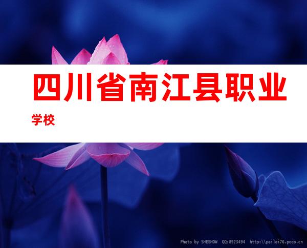 四川省南江县职业学校