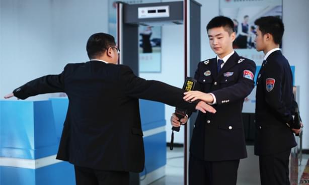 航空学校民航安检练习实践